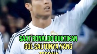 Bukti bahwa gol salto Ronaldo adalah yang terbaik
