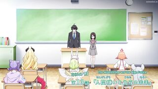 Jingai Kyoushitsu no Ningengirai Kyoushi Episodes 13