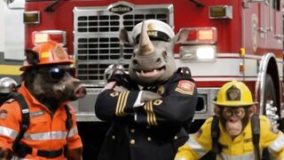 Bully Firefighter Gets Blasted By Karma! ???????? #firefighter #instantkarma #comedy