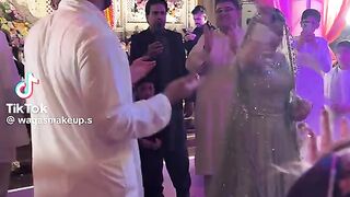 Beautiful Wedding Couple Dance