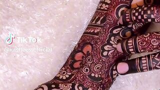 Latest Beautiful Kashees Bridal Mehndi Design 2