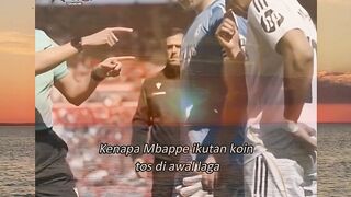 Kenapa mbappe ikutan koin tos di awal laga, padahal sudah ada Lunin sebagai captain