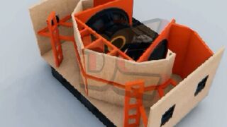 BOX SPEAKER SUBWOOFER CLADIATOR DOUBLE