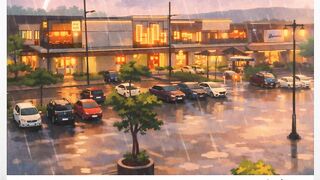 Gading Serpong sore hingga malam hari ini