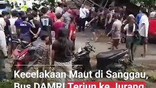 Kecelakaan maut terjadi di Sanggau.