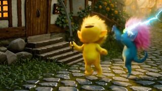 Makhluk Lucu Ini Punya Sihir Listrik Dahsyat! ✨⚡️ #FantasyAdventures