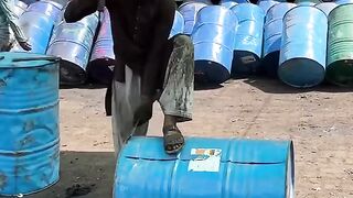 recycling used drums