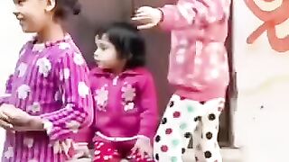 Cute baby dance