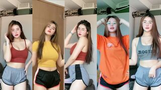 Cute Philippine girl Jesmarie Licup dance in TikTok