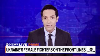 Female fighters on the front lines of the Ukraine war _ ABCNL.