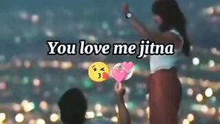 I love you