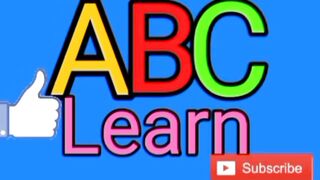 ABCD English Alphabet|learning for kids|Children easily learn alphabet