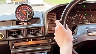 86 s car turbo race