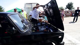 ВАЗ 2107 Турбо 300+ л.с. Тюнинг_ _Amag_ (гонки на кубок Турбофлай).
