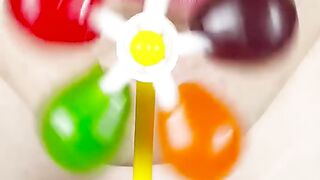 ASMR Rainbow Windmill Spinner! So Pretty & Crunchy #shorts