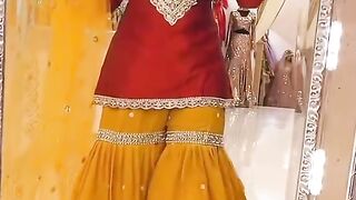 Mehndi Event Trendy Fancy Dress Design