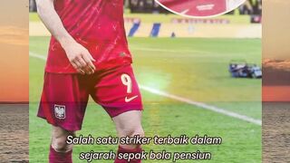 Lewandowski alah satu striker terbaik dalam sejarah sepak bola pensiun dengan cara yang sangat menyakitkan.