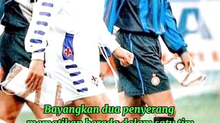 "Saat Batistuta & Ronaldo Phenomeno Main Bareng… Ini ilegal ????⚽"