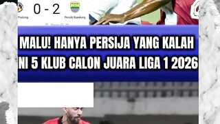 PERSIJA TERSINGKIR? 5 KLUB CALON JUARA BRI SUPER LEAGUE HINGGA PEKAN KE 26 BRI SUPER LEAGUE