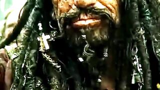 Elizabeth bid farewell to her life as a pirate #piratesofthecaribbean #movieclips #viralvideo