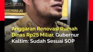 Anggaran lebih dari Rp25 miliar