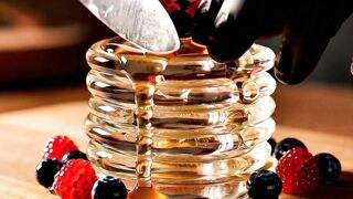 Most Satisfying Honey & Glass Cake Cutting ASMR ????✨