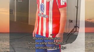 Alvarez melakukan suatu yang benar-benar tidak manusiawi di La Liga.