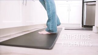 StepRite Kitchen Mat Anti Fatigue Cushioned Rug – No More Back Pain While Cooking! ????????