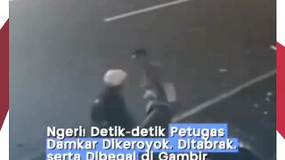 ???? Begal Brutal di Jakpus! Petugas Damkar Dihantam Batu, Motor & HP Raib