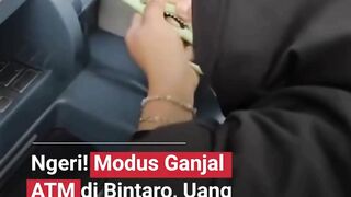 Ngeri! Modus ganjal ATM kembali terjadi di Bintaro.