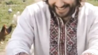 Village vibes ????, chickens dancing ????, geese singing ????, pigeons running