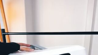 Never Deal with Wet Clothes Again! 360° Smart Portable Dryer with UV Sterilization