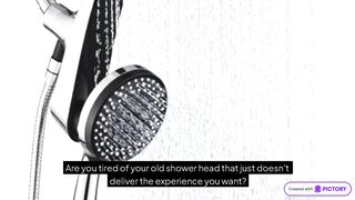 High Pressure Rain Shower Head