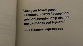 Ketakutan gagal adalah penghalang utama untuk dirimu mencapai tujuan