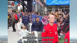 Gila! Pertandingan persahabatan tapi rasanya kayak Final Piala Dunia! ????????