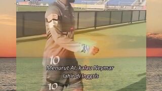 Menurut AI, kalau Neymar lahir di Inggris karirnya akan berjalan seperti ini.