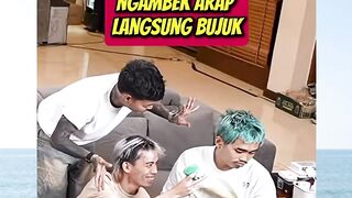 MOMENT ALOY NGAMBEK KE TEPE ! ARAP YUKA LANGSUNG BUJUK!