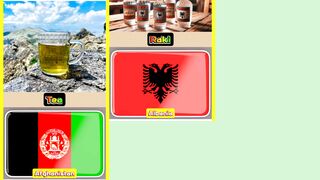 Top 98 national drink from 98 different countries in the world