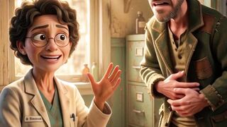 Funny Poor Man & Doctor Joke ???? | Pixar Style Animated Comedy Short | #shorts #viral #trending 2