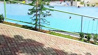 Swimming pool at west java