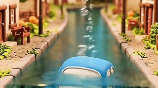 desa yang menjadikan alat transportasi nya perahu