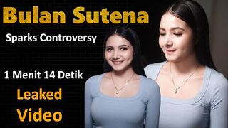 Bulan Sutena 1 Menit 14 Detik Leaked Video Sparks Controversy