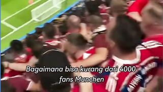 Aksi Gila Ultras Munchen Taklukan Bernabeu! ????️????????