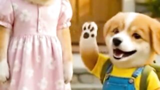 From Danger to Friendship: Puppy's Brave Act Saves Crocodile