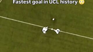 Gol tercepat dalam sejarah UEFA Champions League