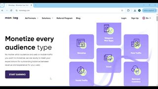 How to Earn Money Online with Monetag SmartLink – Step by Step Guide
