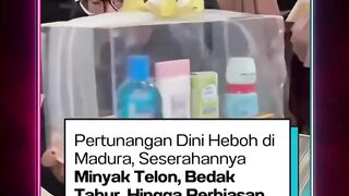 Momen pertunangan dini di Madura, yang dikenal abekalan