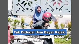 Motor hilang di parkiran resmi Samsat