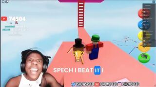 IShowSpeed Intense Gaming Moment: Defeating a Difficult Boss