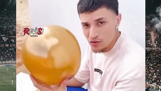 Skill Brasil emang beda, bolanya aja bikin sendiri! ????????⚽️